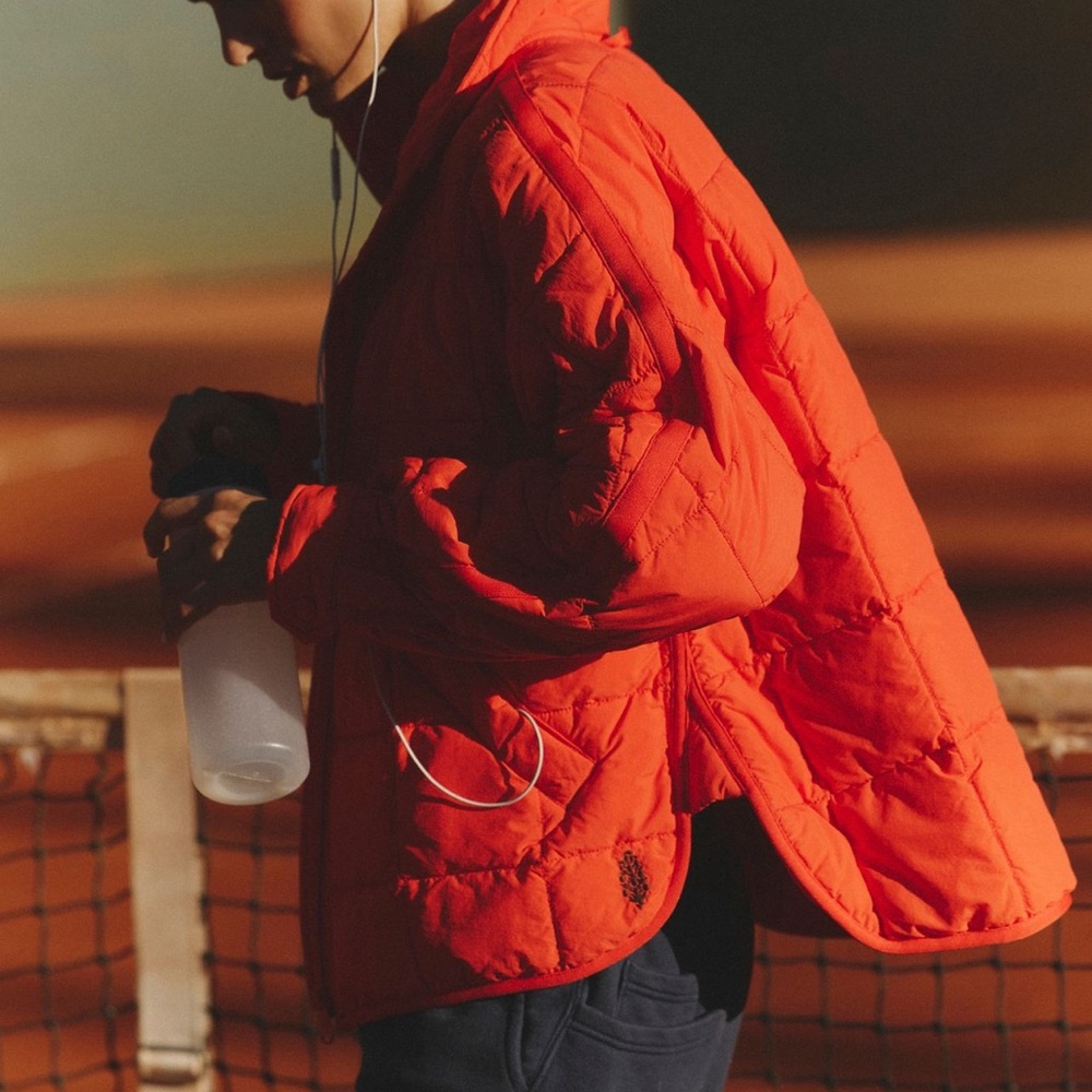 Pippa Packable Puffer Jacket - Flame - image 3